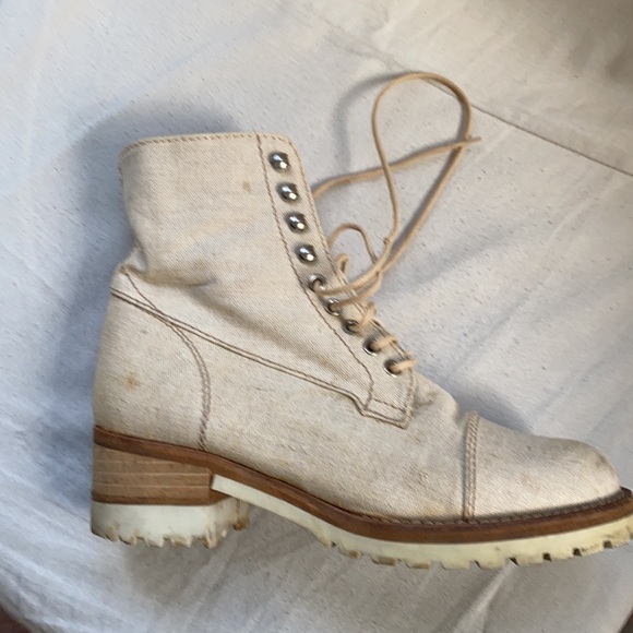 Espace   Vintage Linen Boots - Picture 9 of 16